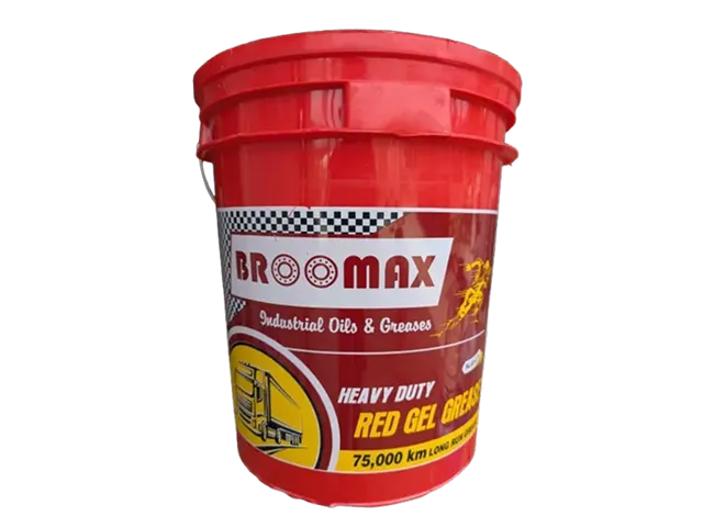 BrooMax Heavy Duty Red Gel Grease - 18 Kg (1Pc)