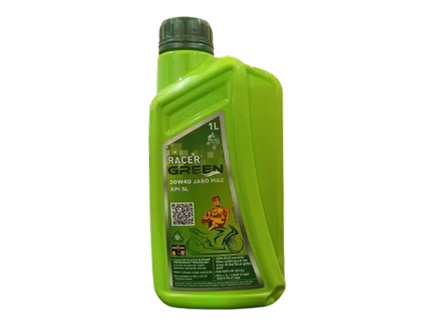 HP Racer Green 20w40 JASO MA2 API SL - 1L (10 PCs)